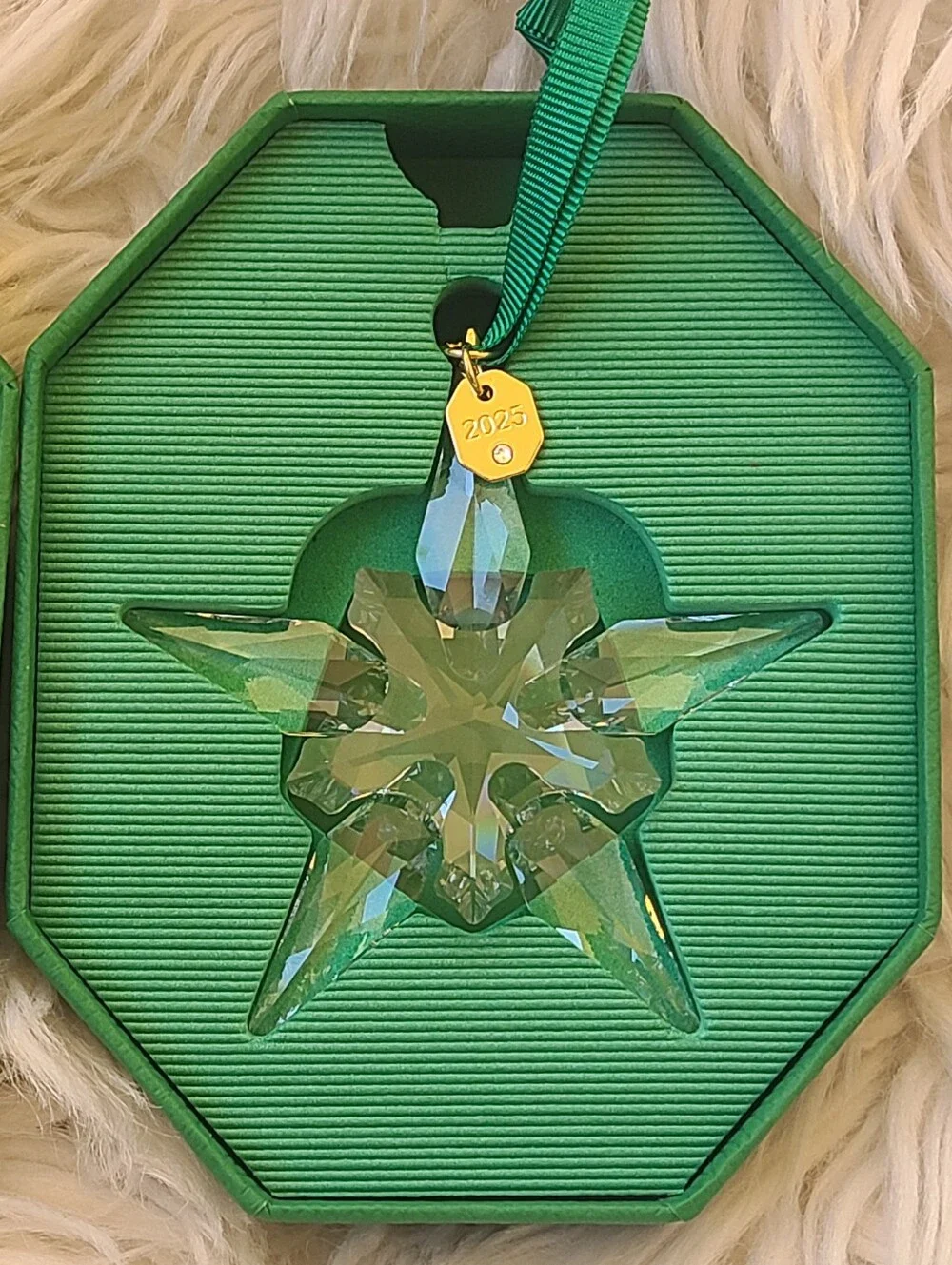 Swarovski Annual Edition 2025 Star Dated Ornament- Like New In Box